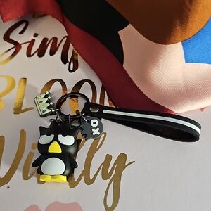 Sanrio Black and Yellow Penguin Keychain